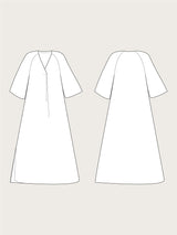 Assembly Line Kaftan Dress Sketch