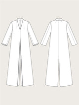 Assembly Line Maxi Jumpsuit Sketch