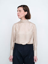 Assembly Line Tie Bow Blouse 5