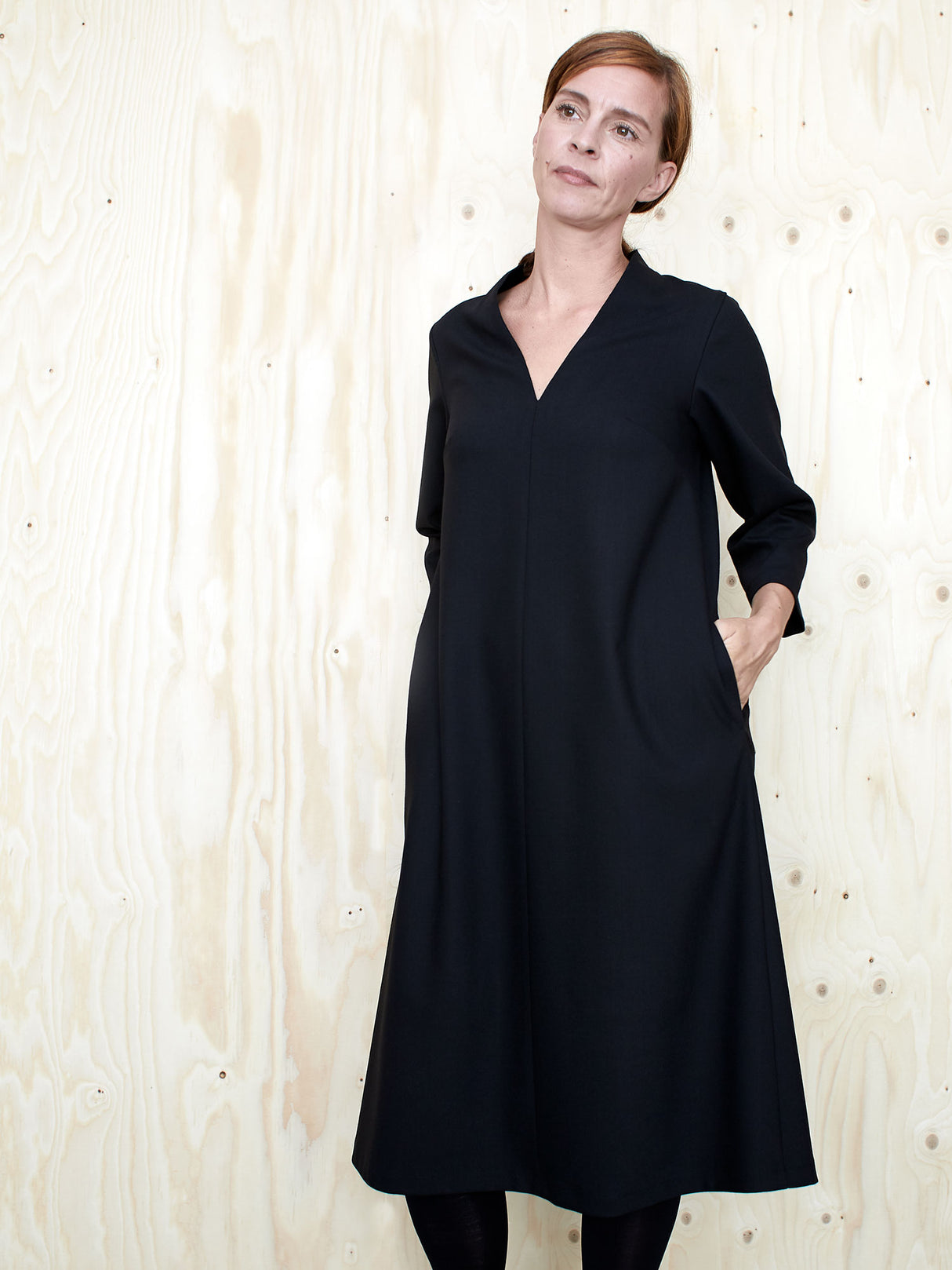 Assembly Line Vneck Dress 1