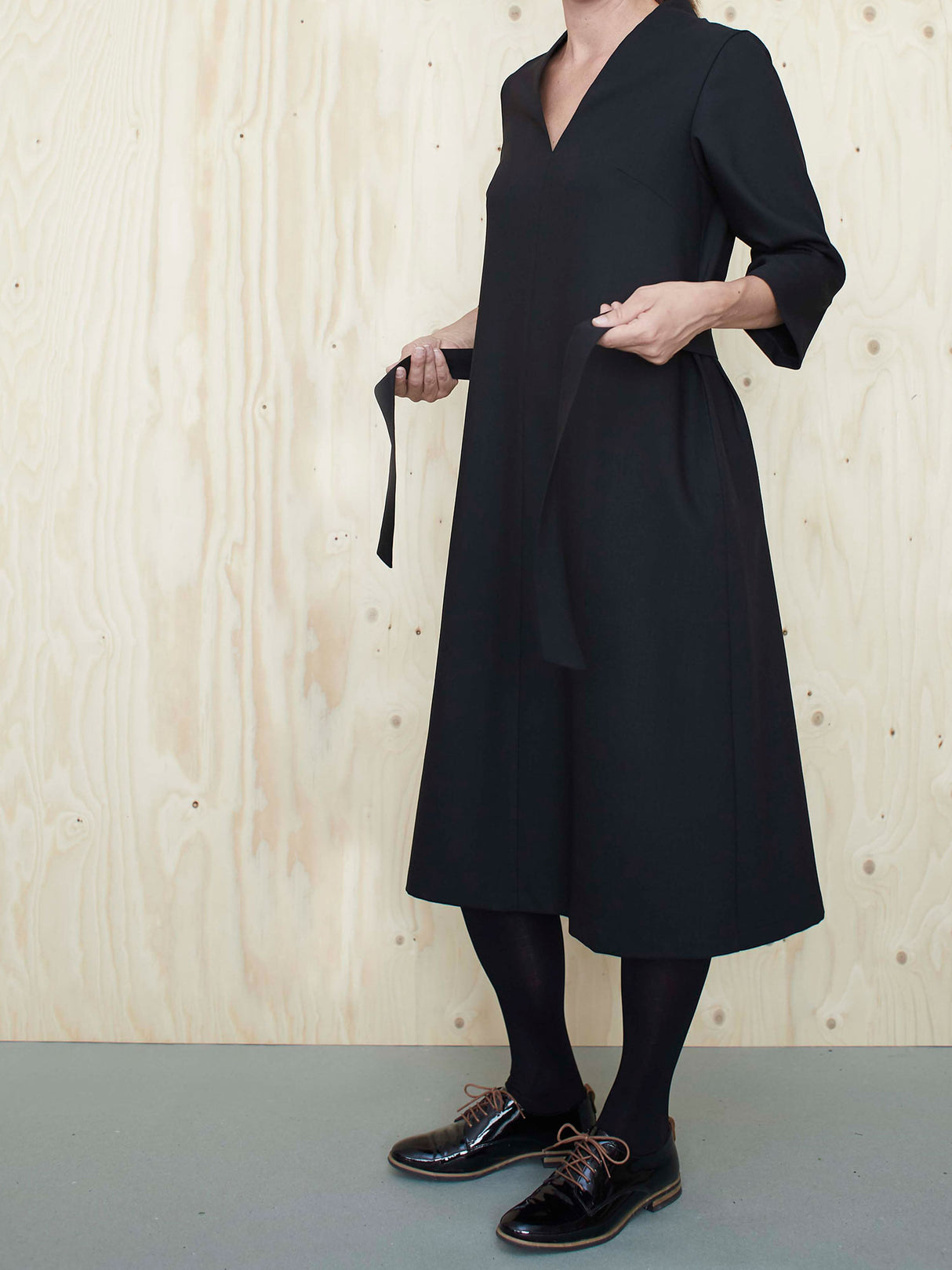 Assembly Line Vneck Dress 2