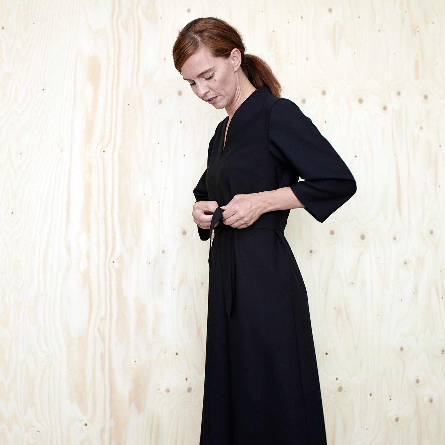 Assembly Line Vneck Dress 3