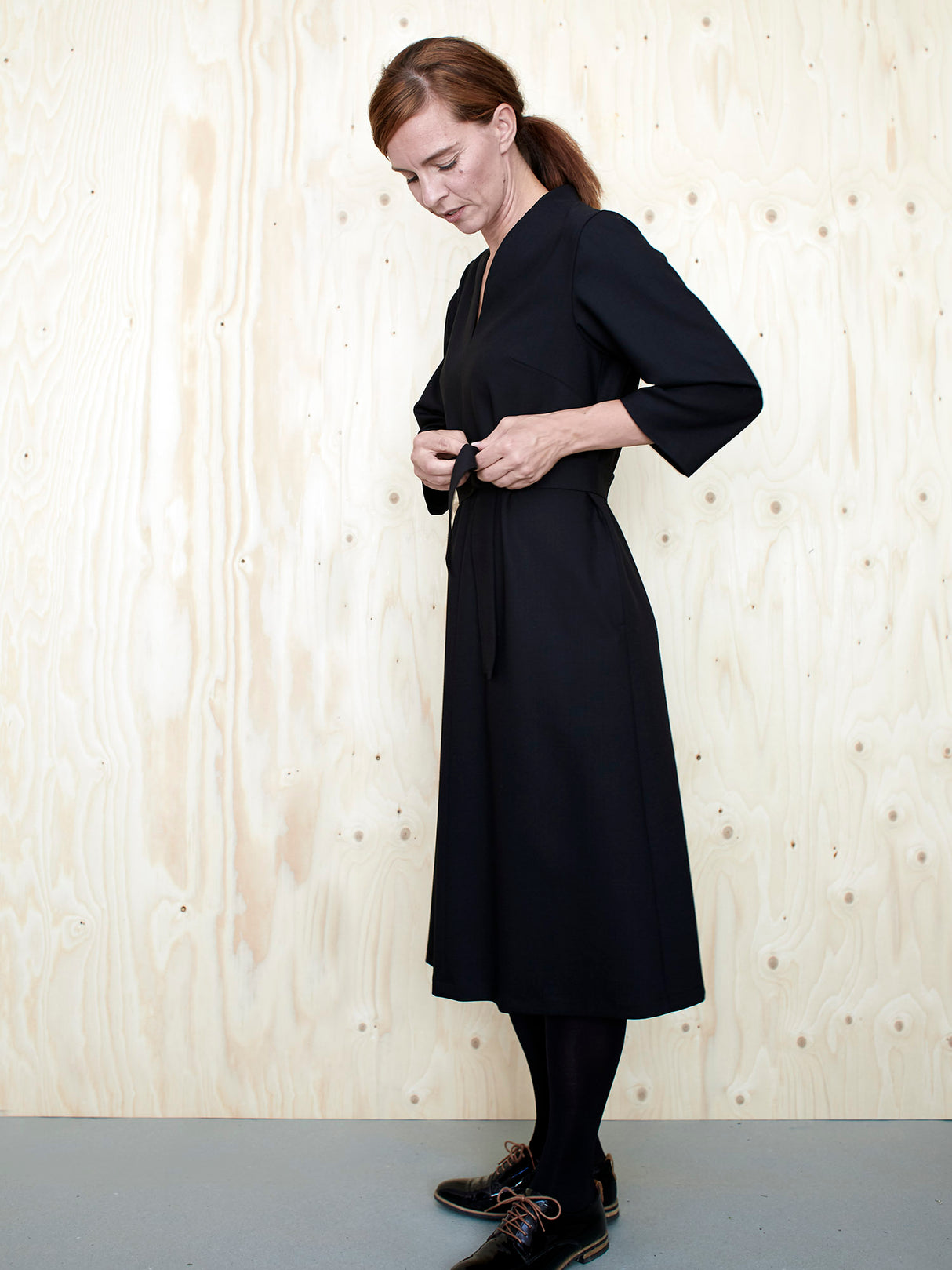 Assembly Line Vneck Dress 3