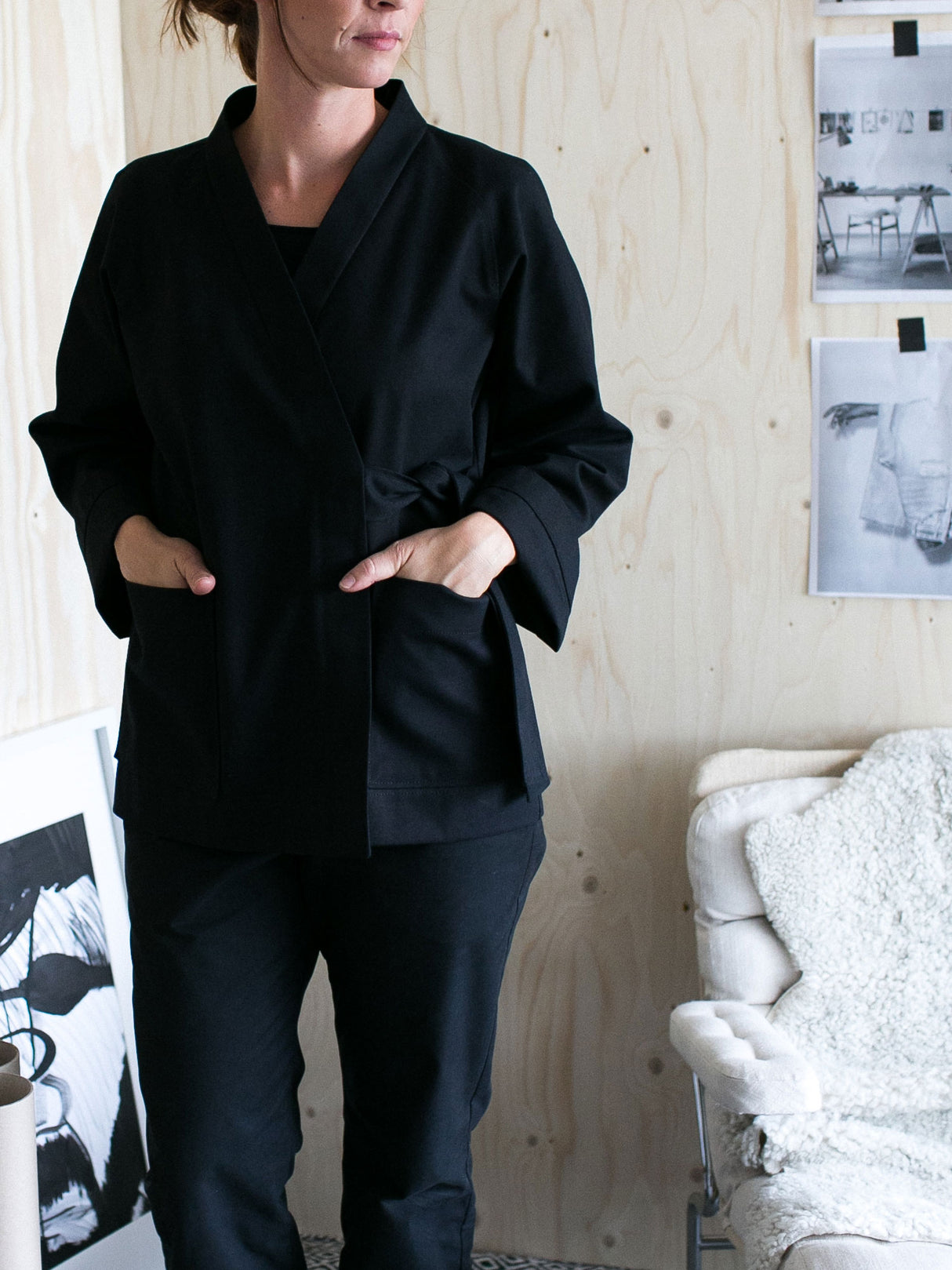 Assembly Line Wrap Jacket 1