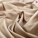 Athena Crepe Nude Polyester Viscose Spandex Plain Woven Dress Fabric