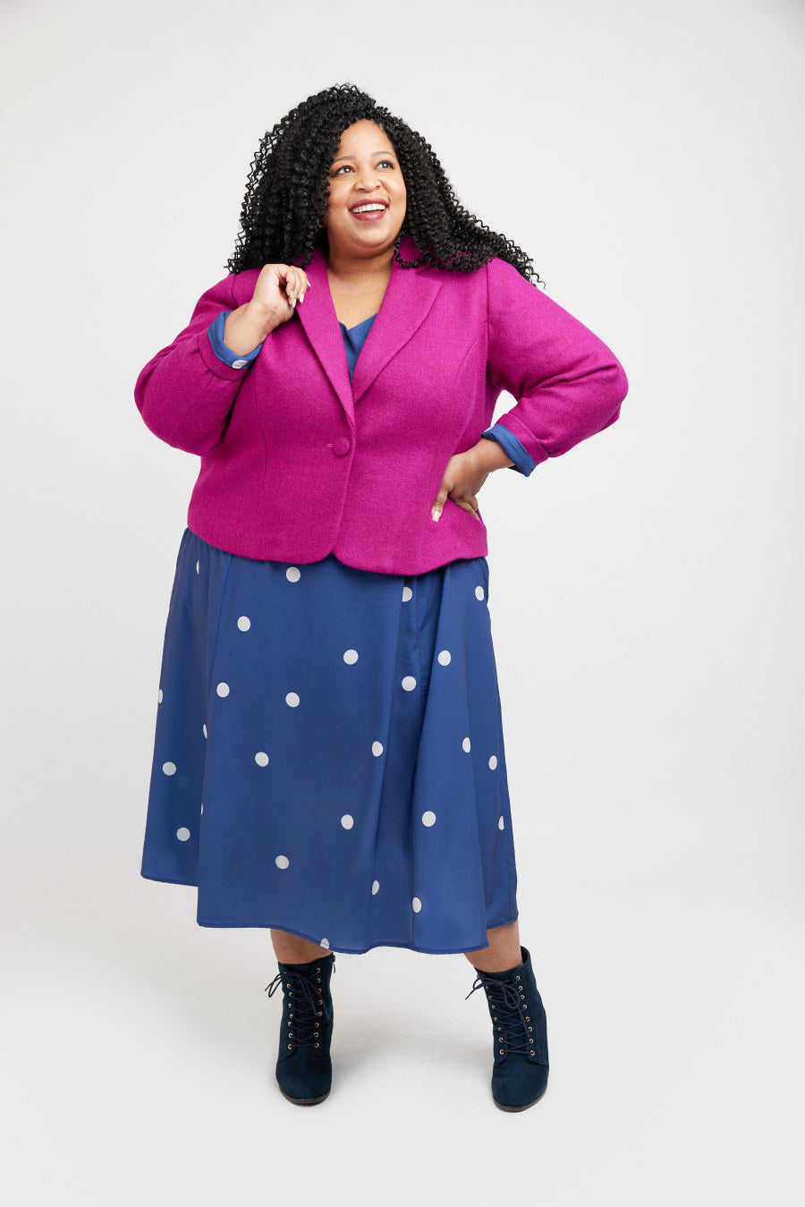 Auburn blazer pattern by cashmerette size 12 32 4