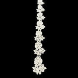 Austrian Polyester Guipure Lace Trim Rose 25mm Wide