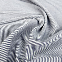 Austrian Seersucker - Navy Stripe