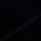 Avarni coat black chevron design polyester faux fur fabric