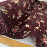 Remnant - Baby Driver - Grandmother's Bouquet - Claret (1.85m)