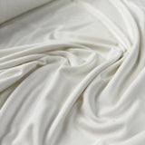 Bamboo Jersey Ecru Elastane Plain Knitted Tshirt Fabric CU
