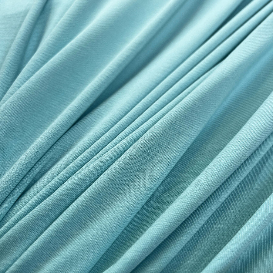 Bamboo Jersey Turquoise Blue Elastane Plain Knitted Tshirt Fabric Cu1 C461Bf5A Bbb1 42D1 Ac8D 97F15Ead3Abd