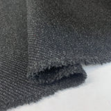 Bambrook Bygone British Wool Tweed Coating In Black And Grey Fold 3