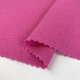 Barca Crepe Pink Polyester Crepe Dress Fabric Fold