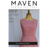 Barcelona Dress Pattern Maven Cover