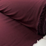 Bengaline Wine Viscose Nylon Spandex Stretch Trouser Fabric Roll