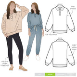 Bert Knit Top Pattern By Style Arc Cover