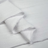 Betty Cotton White Stripe Cheesecloth Summer Dress Fabric Fold