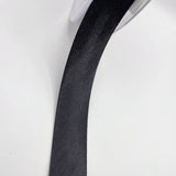 Bias Binding Satin Black