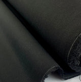 Black Cotton Canvas Roll
