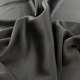 Black Bubble Sateen Dressmaking Fabric