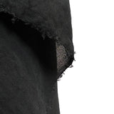 Black Fine Georgette Dressmaking Fabric Mannequin Drape