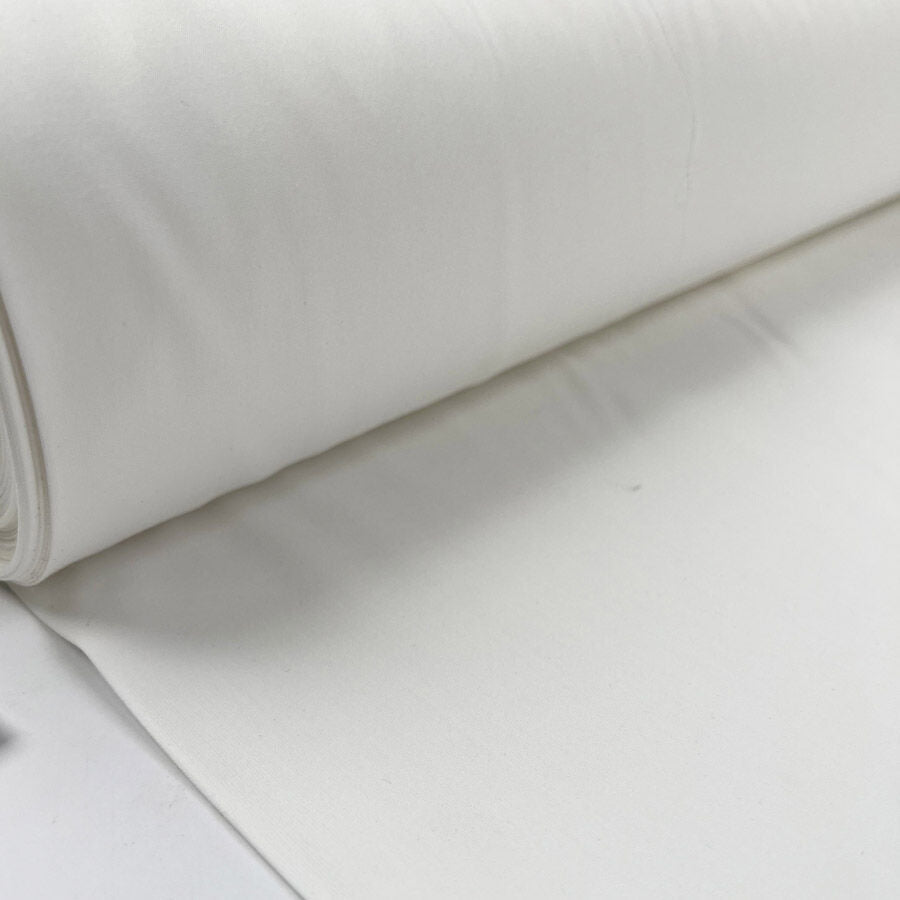 Blank Page Plain Woven Cotton White Shirting Fabric Bolt