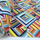 Blockhead Colourful Heavy Cotton Poplin Suiting