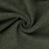 Boiled Wool Military Green Swirl