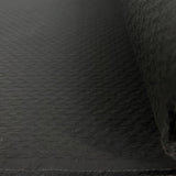 Bolero Cotton Elastane Black Textured Woven Suiting Fabric Roll