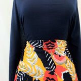 Boom Pique Viscose Nylon Multicoloured Knitted Dress Fabric Close Up Manequin Fabric Pphoto