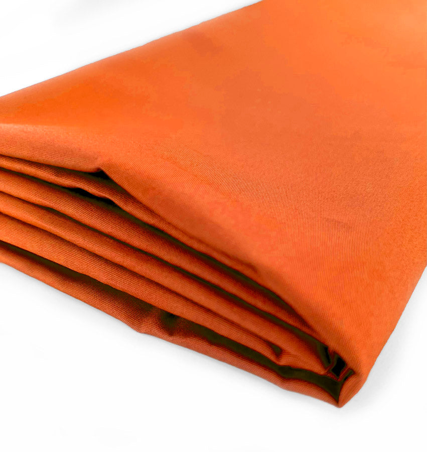 Boston plain cotton poplin fabric orange
