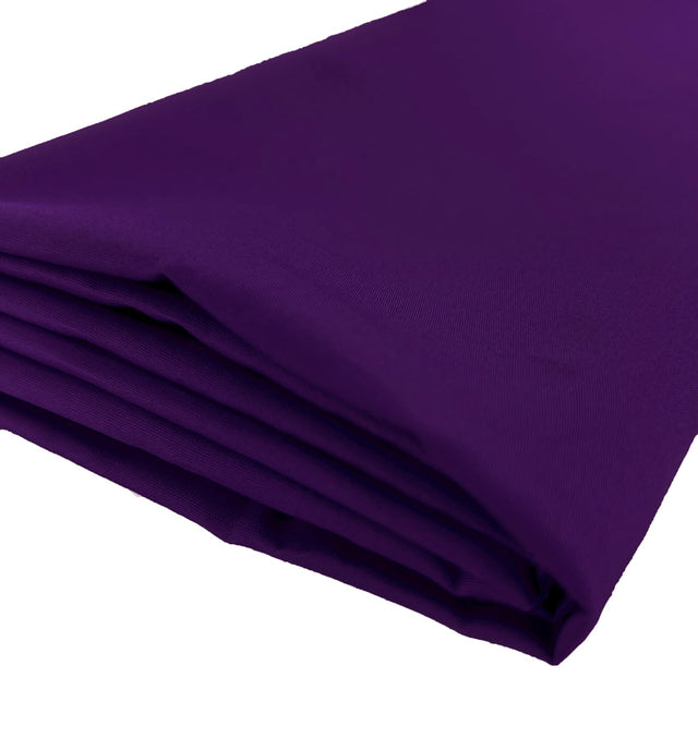 Boston plain cotton poplin fabric purple
