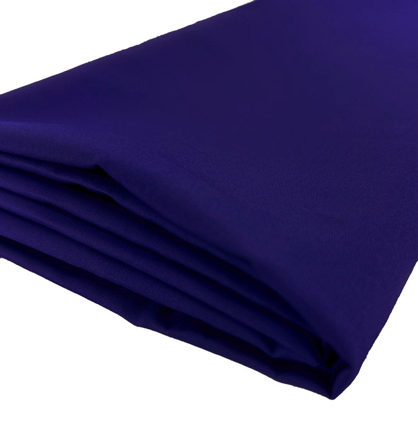 Boston plain cotton poplin fabric royal blue