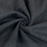 Brambrooks Tweed Dark Grey Fine Woollen Twilled Suiting Jacketing Fabric Close Up Fabric Photo