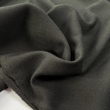 British Wool Slated Grey Polyester Fine Woven Suiting Fabric