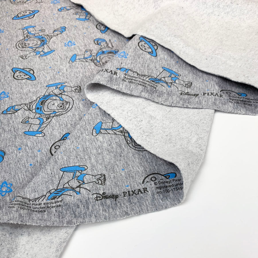 Brushed Cotton Jersey To Infinty And Beyond Folds