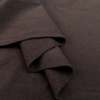 Brushed French Terry - Dark Brown