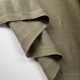 Brushed Twill Khaki Cotton Woven Fine Trouser Fabric Fold