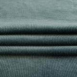 Bubble Wash Corduroy Sea Green 8 Wale Cotton Spandex Woven Heavyweight Trouser Fabric