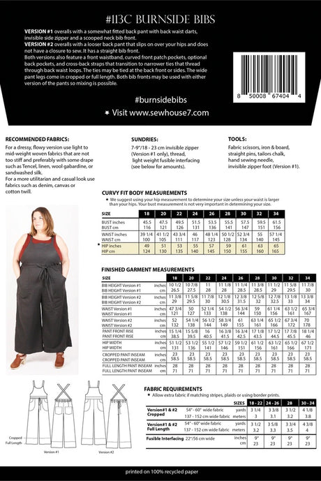 Burnside Bibs 18 34 Sew House Seven Back