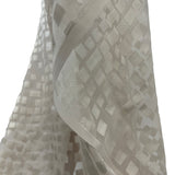 Burnt Out Cream Polyester Georgette Dressmaking Fabric Mannequin Drape 24Ff8Ad8 88F7 4334 92Ef 796765E6Df75