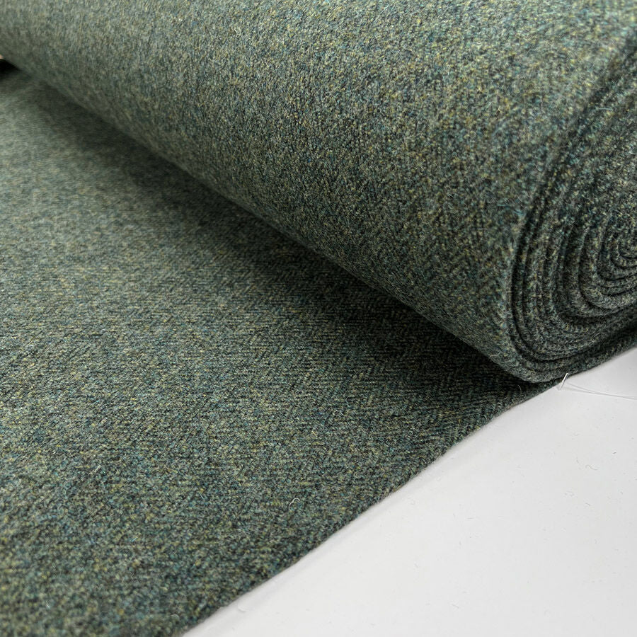 Remnant - Calder Wool - Green (1.15m)