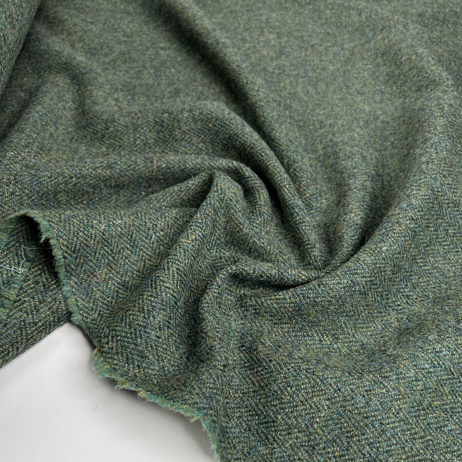 Remnant - Calder Wool - Green (1.15m)