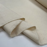 Calico New Wagon Train Unbleached Cotton Canvas Ivory Plain Furnishing Fabric Fold