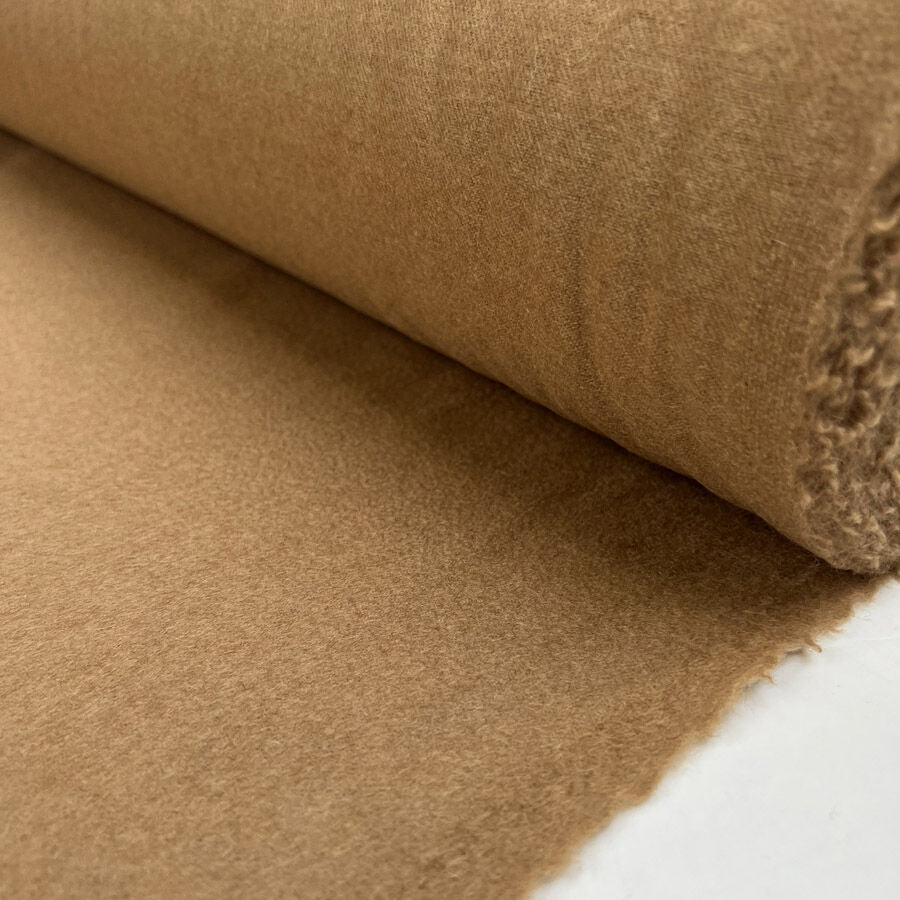 Camel Hair Suiting Italian Deadstock Brown Coating Fabric Roll 94D23773 E083 4Ff4 A792 Bfeb3C7A0D27