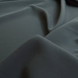 Candy Crepe Grey Polyester Crepe Dress Fabric Cu