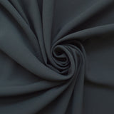 Candy Crepe Grey Polyester Crepe Dress Fabric Cud
