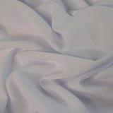 Candy Crepes White Polyester Dress Fabric Cu