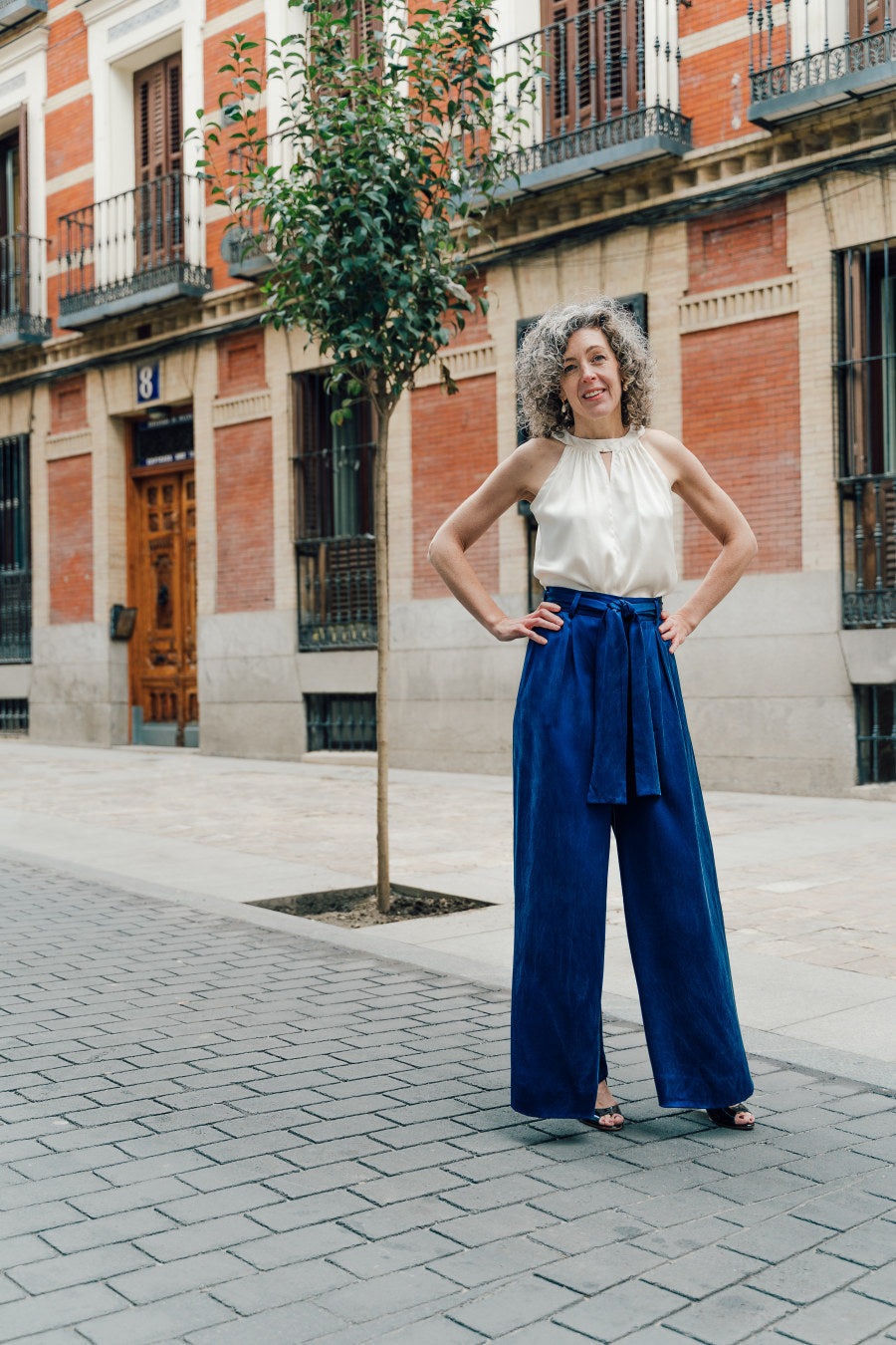 Cannes Wide Legged Trousers Pattern Liesl And Co 1